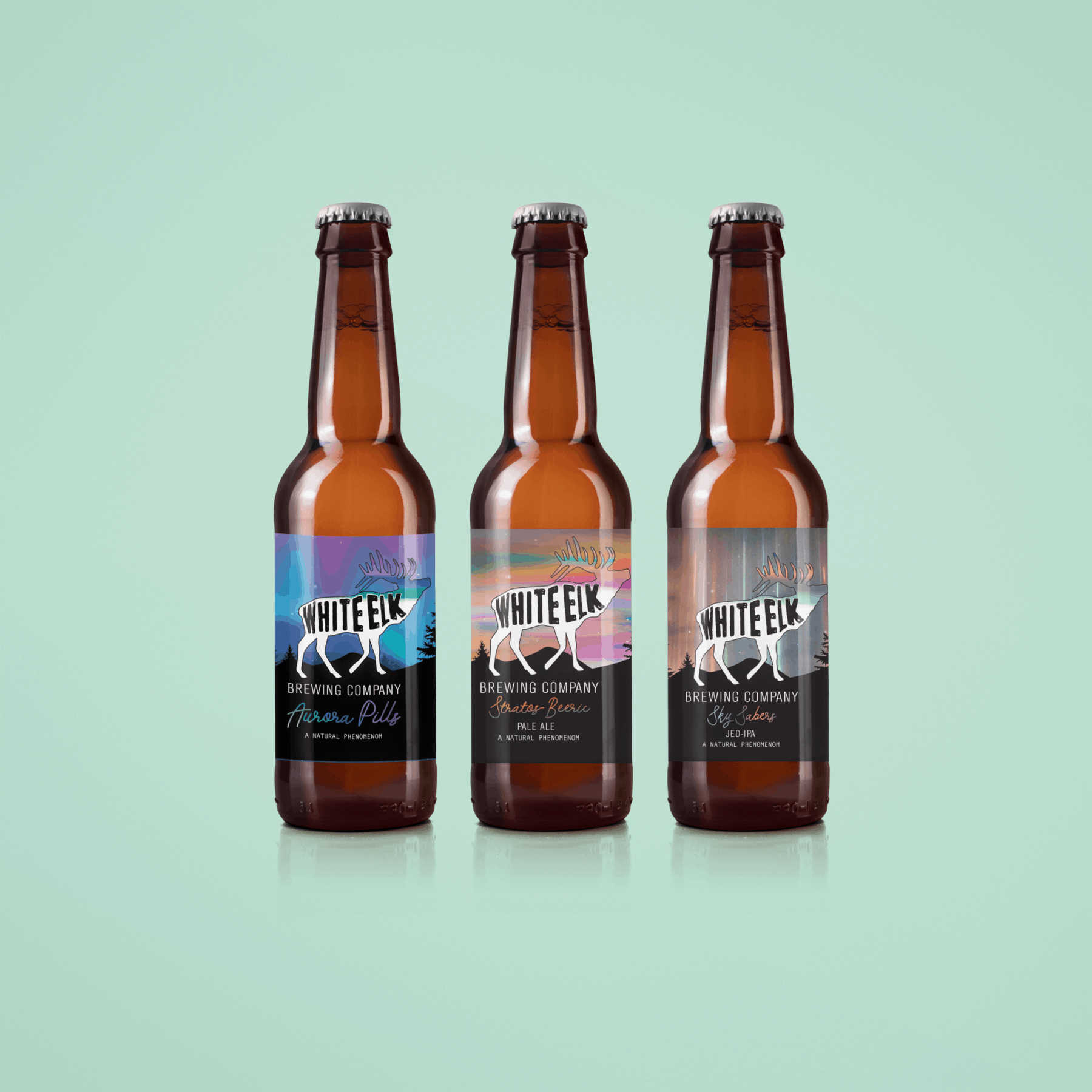 Beer Label Printing Upload Your Artwork Sticker Mountain