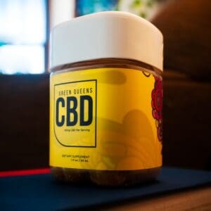 Custom Label on CBD container