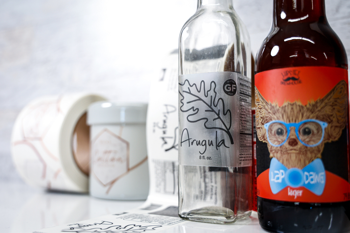 Clear label sticker for glass bottle. Elevate your brand with our custom clear stickers and labels, which are water- and oil-resistant, and tamper-resistant with value prices, 2-day turnaround, & free shipping.