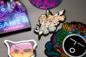 metallic stickers