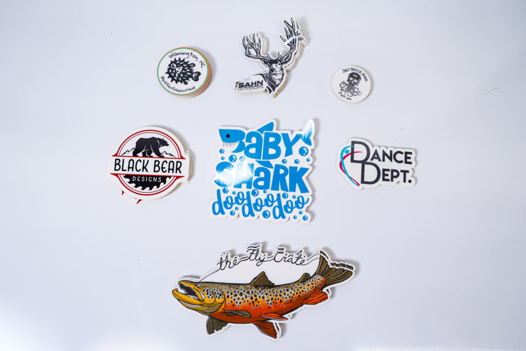 Elevate your brand with our custom clear stickers, water- and oil-resistant, and tamper-resistant with value prices, 2-day turnaround, & free shipping.