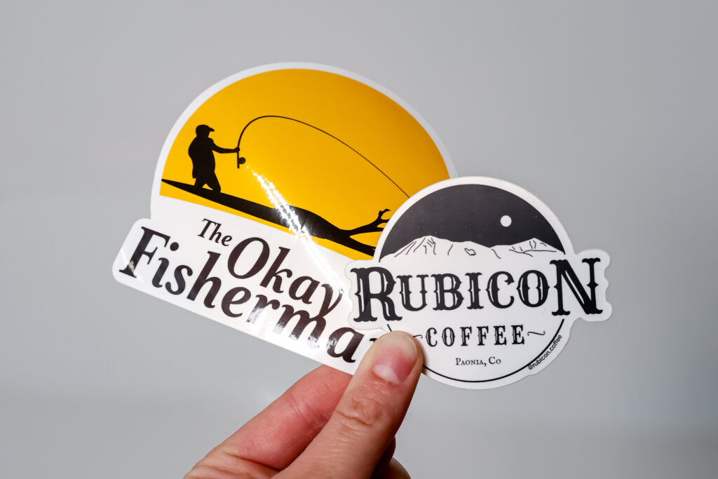 Clear Sticker Printing - Gloss or Matte Finish Options