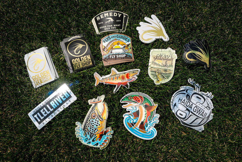 flyfishing stickers