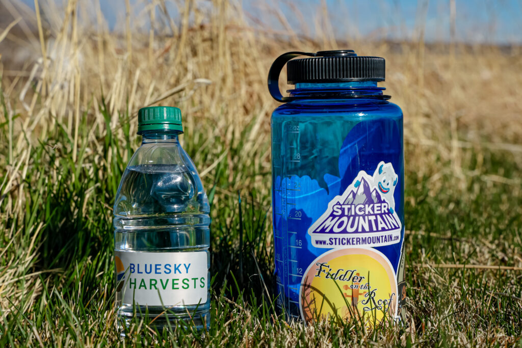 custom water bottle labels and stickers