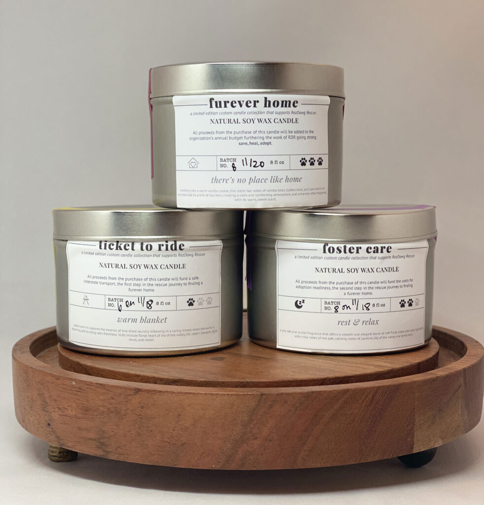 pet rescue candles
