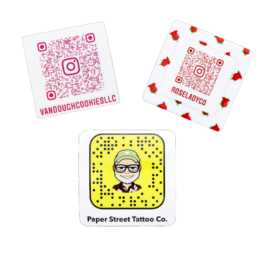 qr code stickers