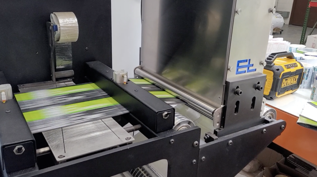 Label Printing in Motion