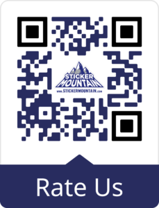 Review QR sticker