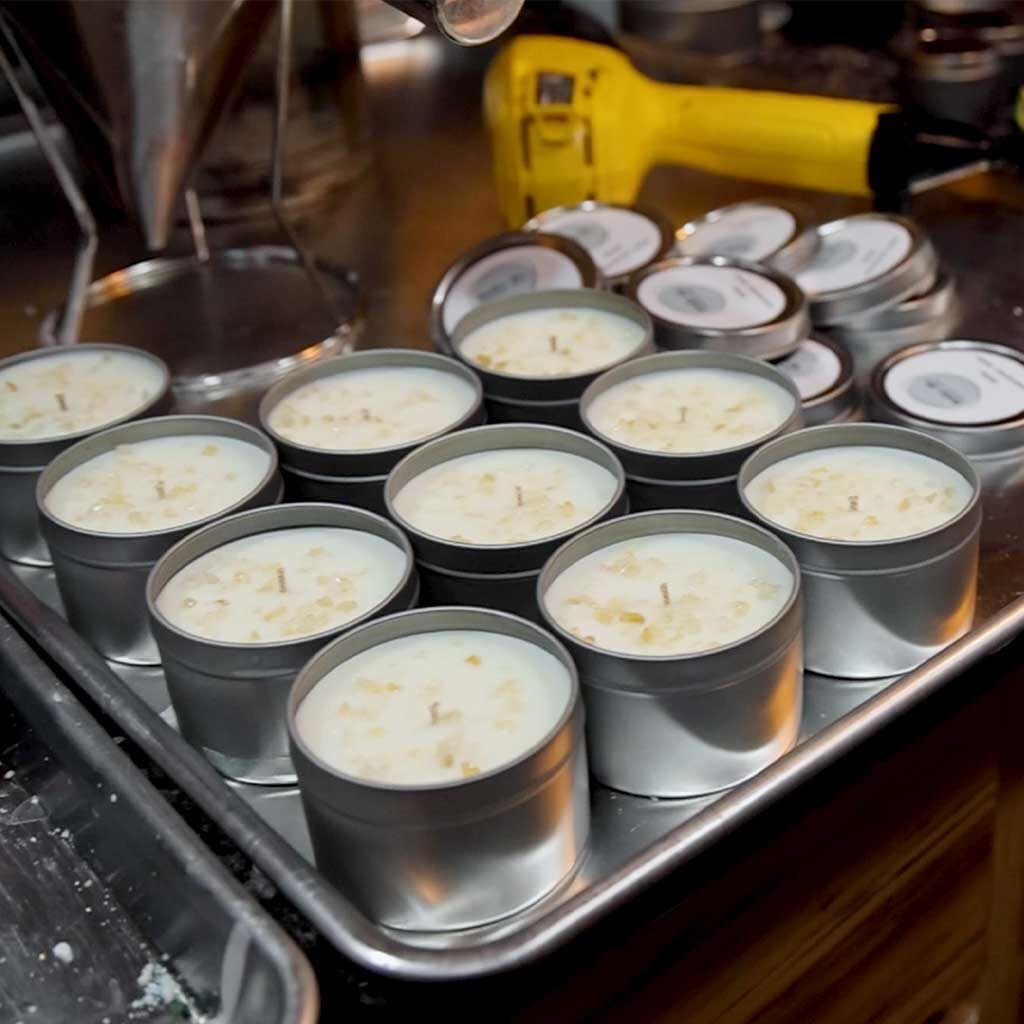 curing candles make and c