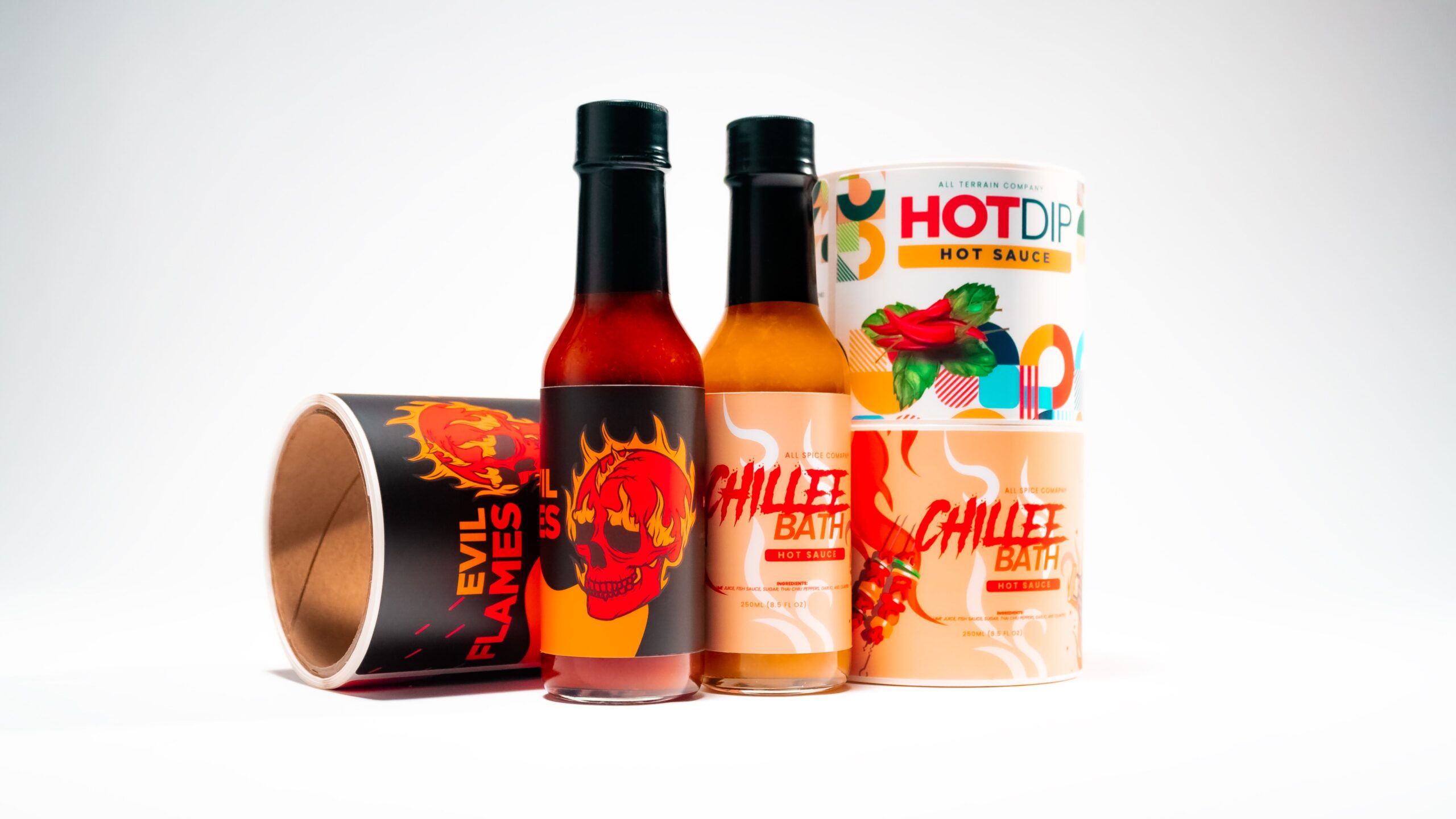 hot sauce labels