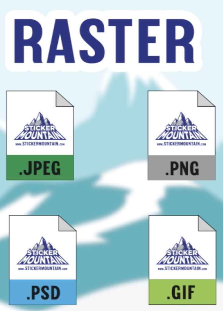 raster file types