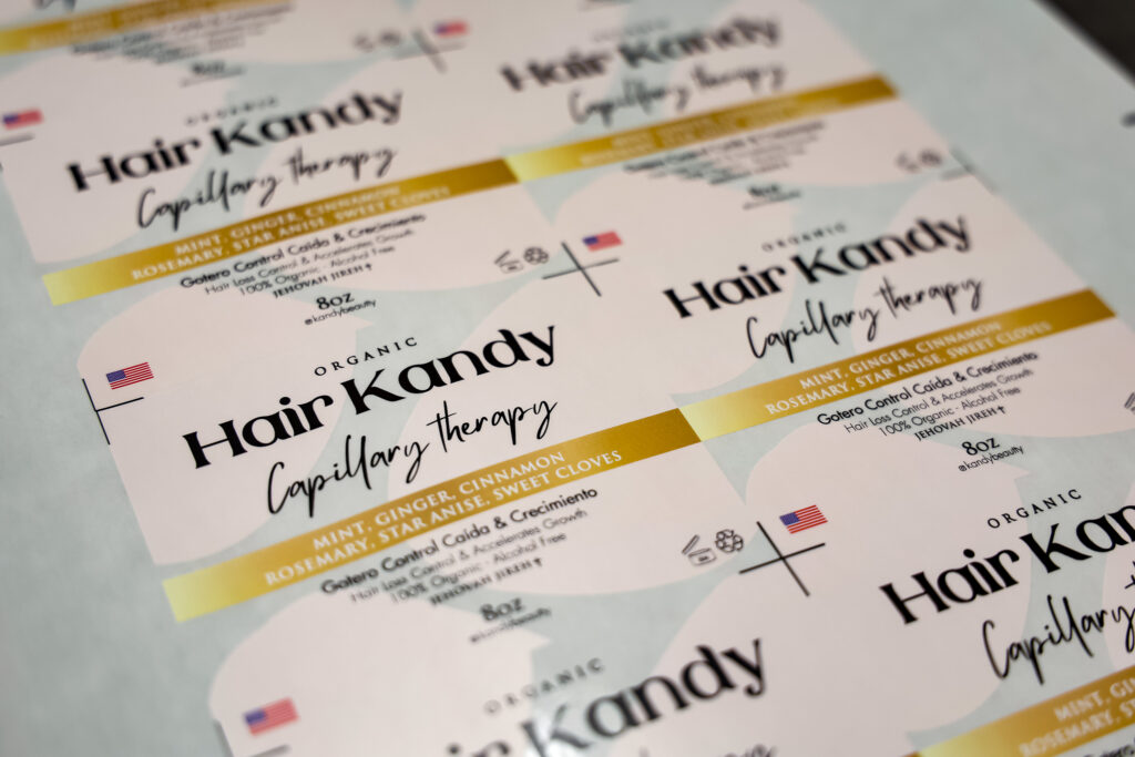 hair kandy labels