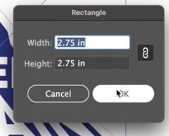 rectangle tool dimensions