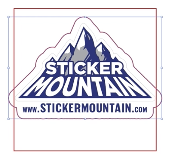 resize sticker