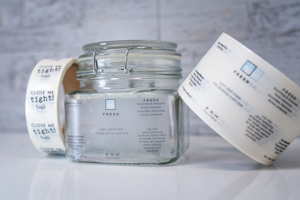 custom cosmetic labels