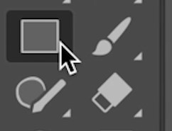 click rectangle tool
