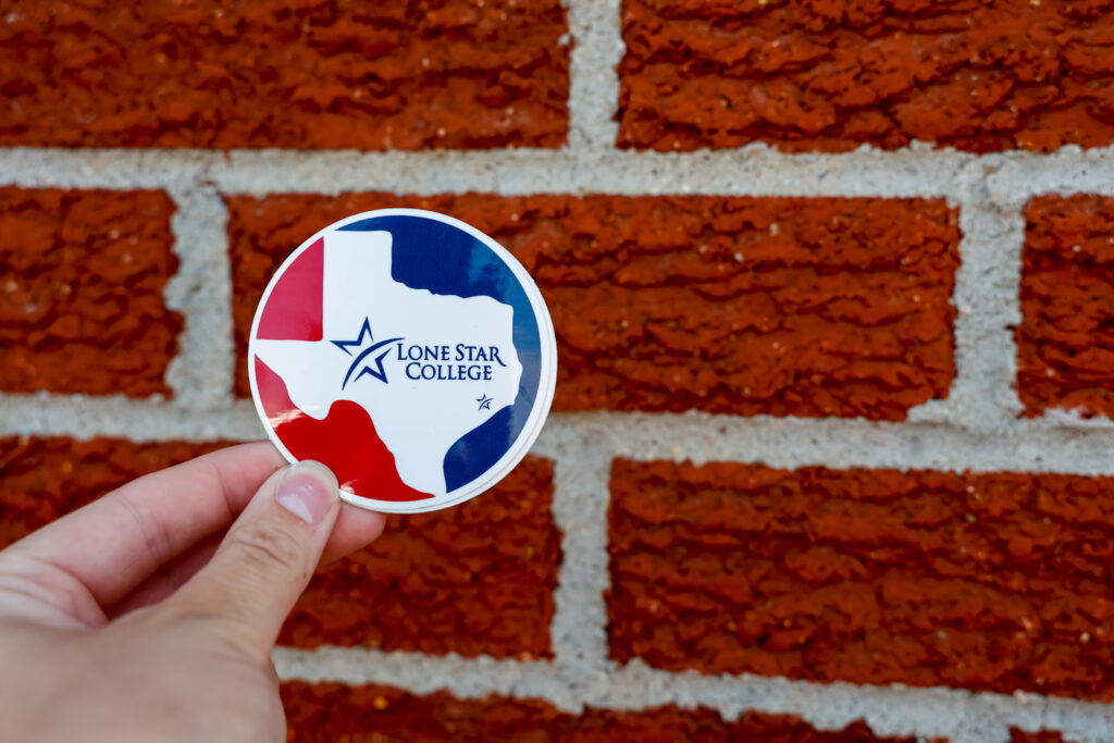 lone star college sticker