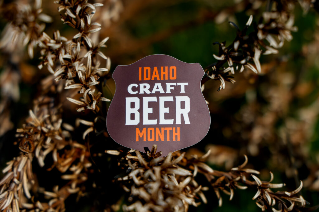 idaho craft beer month sticker