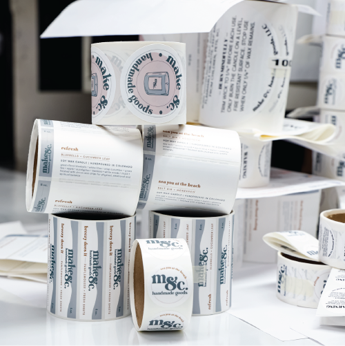 warning candle labels