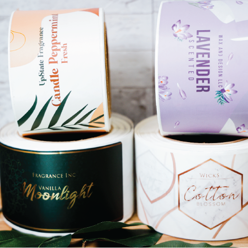 all materials candle labels