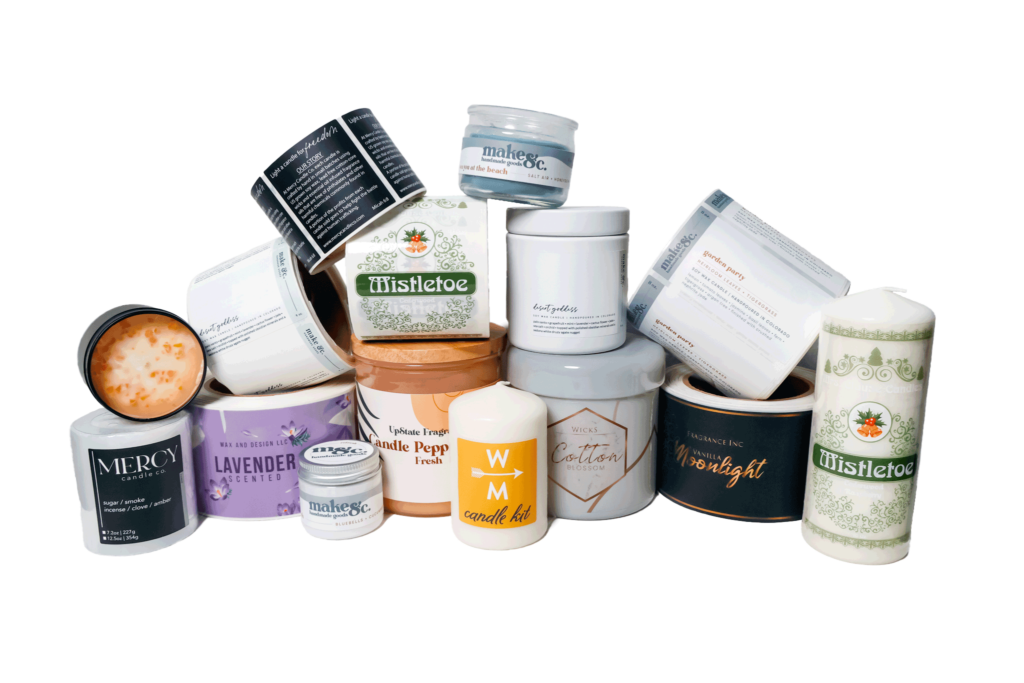 candle labels