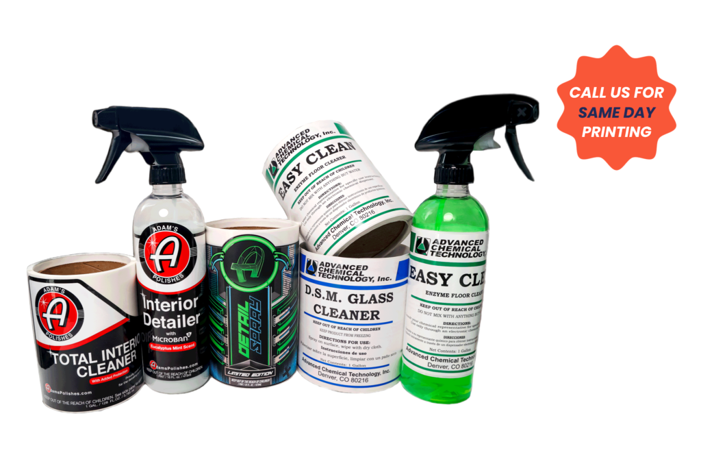 Custom chemical labels chemical stickers sticker mountain