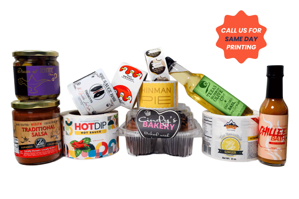 Labels for Food Containers - Online Food Labels Printing