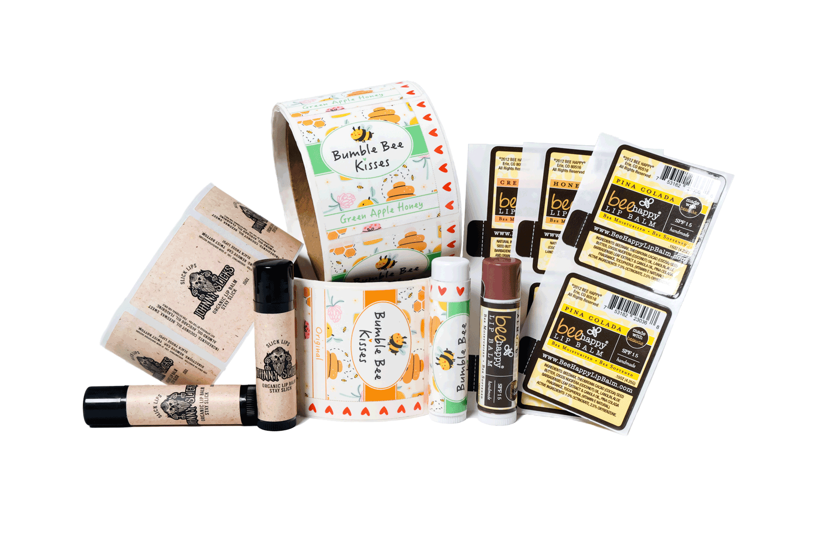 lip balm labels