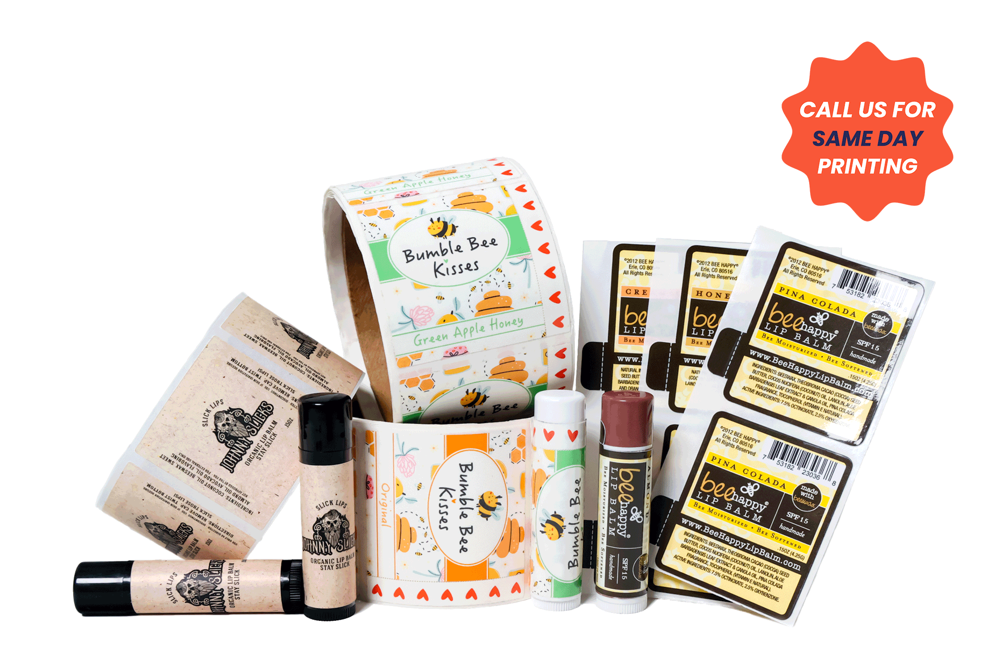 Personalized Lip Balm Packaging