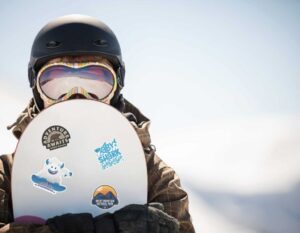 snowboard stickers and decals