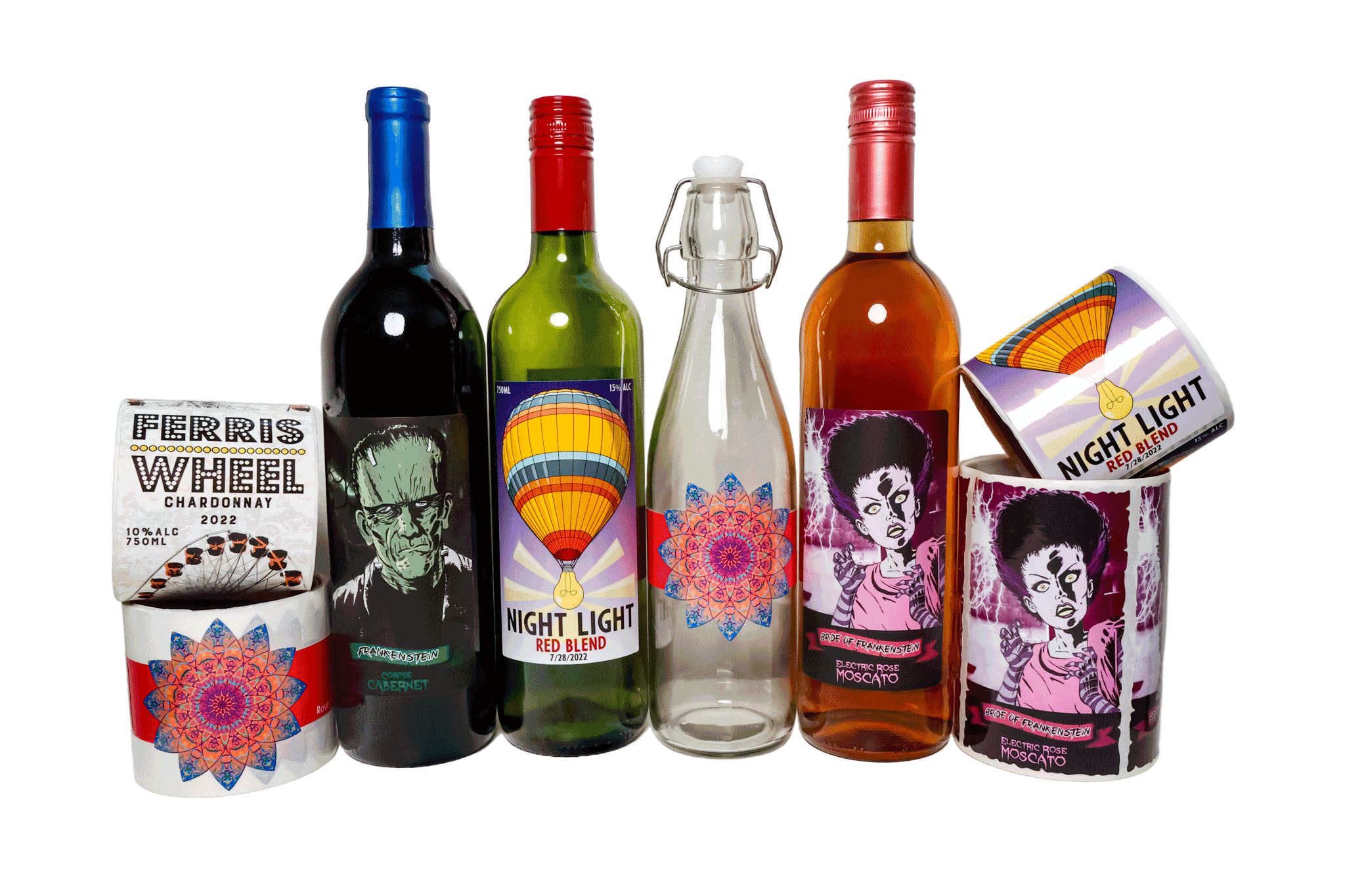 Personalized Wine Bottles and Wine Labels from Sticker Mountain