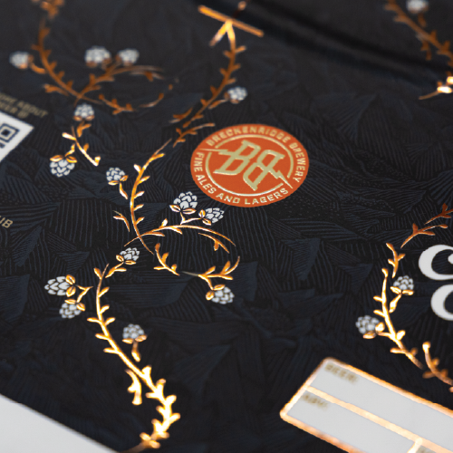 Custom Foil Stickers – 787 Printing Co.