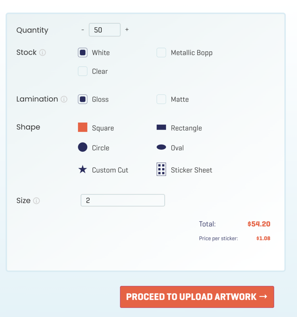 label builder turnaround time