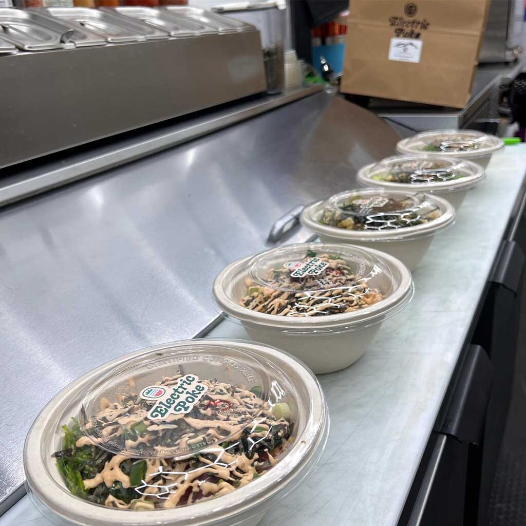 electric poke bowls hawaiian food