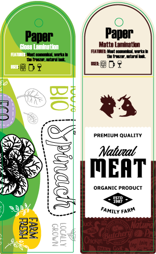 white paper label material sticker samples labels amples white paper label samples semi gloss paper semi gloss paper samples label sample pack